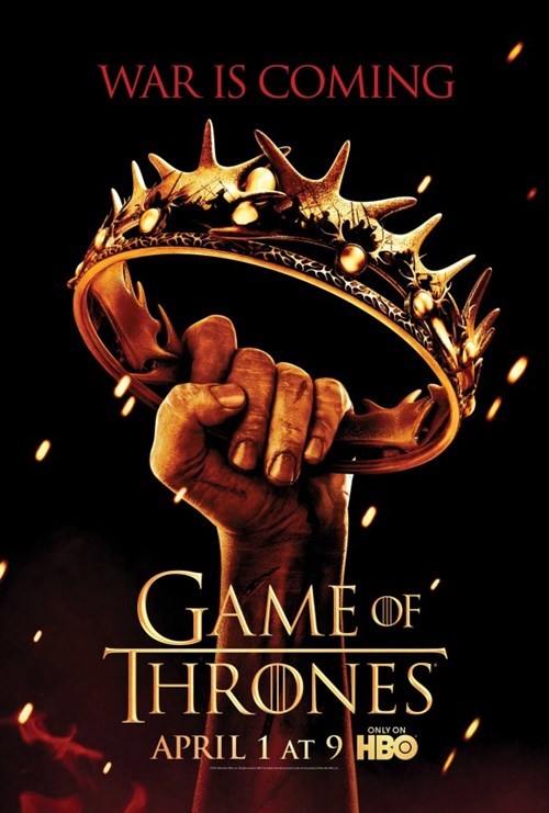 Game of Thrones Season 2 Poster and MMO Announcement of the Day