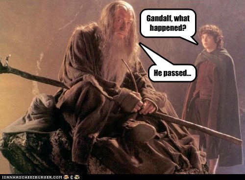 Gandalf, What Happened?
