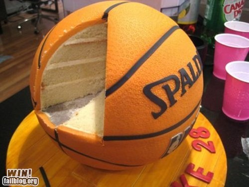 Basketball Cake WIN