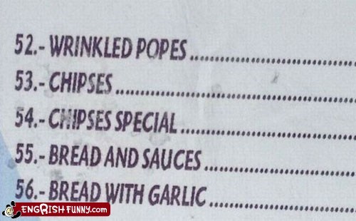 Iron Your Popes Before Eating