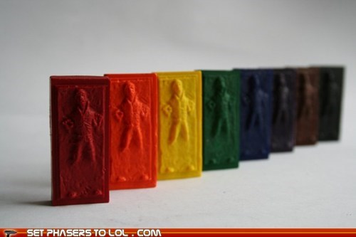 Han Solo Crayons