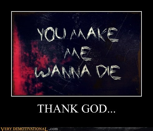THANK GOD...