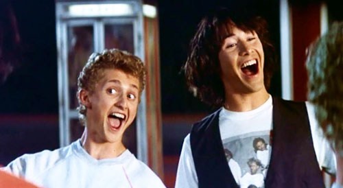 Bill and Ted 3 News of the Day