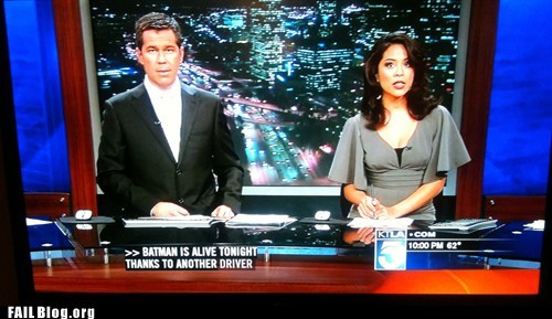 Probably Bad News: Close Call For The Dark Knight.