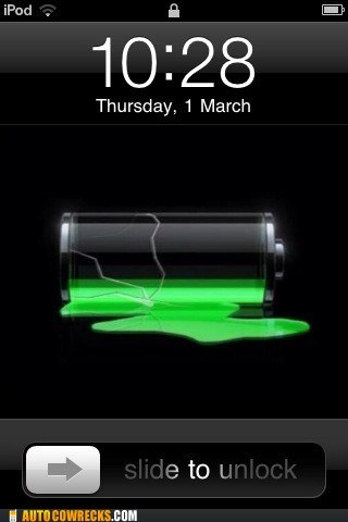 If the Lock Screen Battery Was Honest