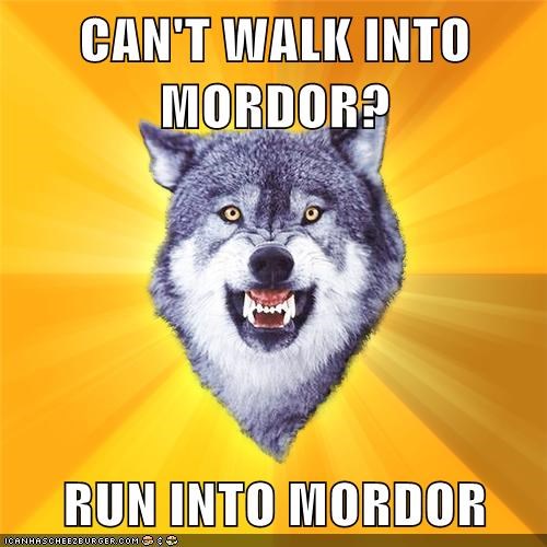 Courage Wolf: One Ring? Just Make Another