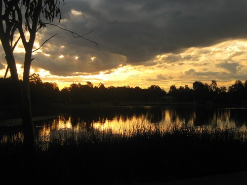 Woodcroft lake, Sydney, Australia