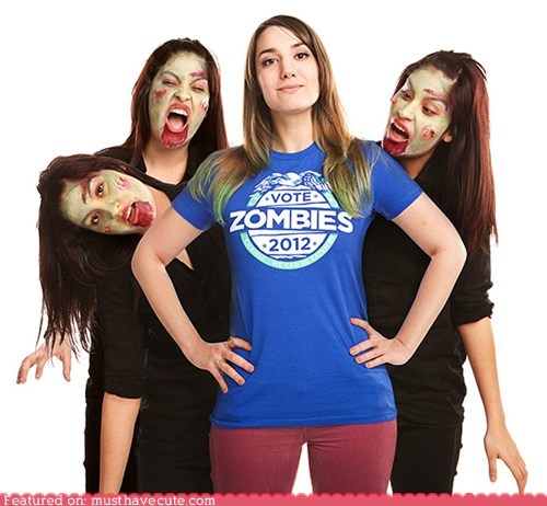 Vote Zombies 2012 T-Shirt