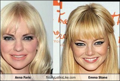 Anna Faris Totally Looks Like Emma Stone