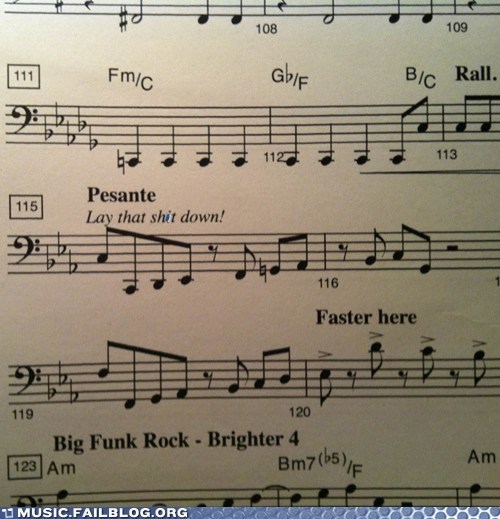 Music FAILS: Music Instructions WIN