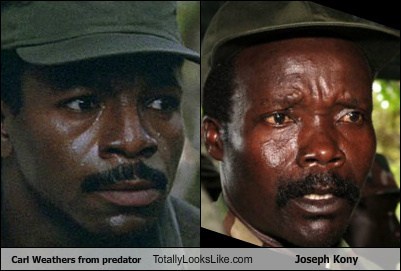 Carl Weathers from Predator Totally Looks Like Joseph Kony
