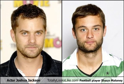 Actor Joshua Jackson Totally Looks Like Football player Shaun Maloney