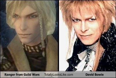 Ranger from Guild Wars Totally Looks Like David Bowie