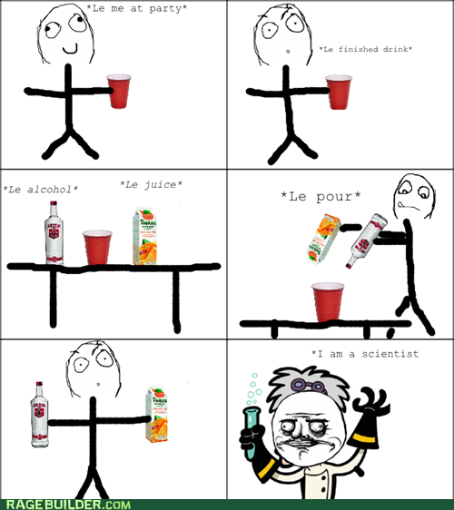 Rage Comics: An Expert Mixologist