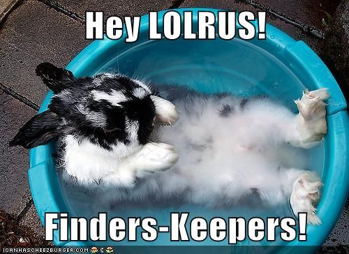 He Be Keepin' Yer Bukkit!