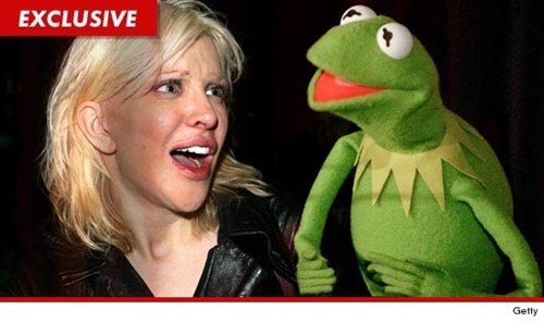 Courtney Love Vs. The Muppets of the Day