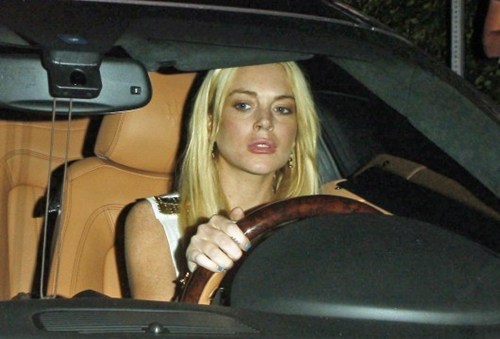 Lohan Hit And Run of the Day