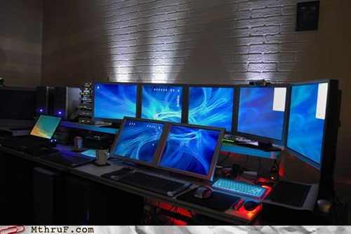 You Can Never Have Too Many Screens