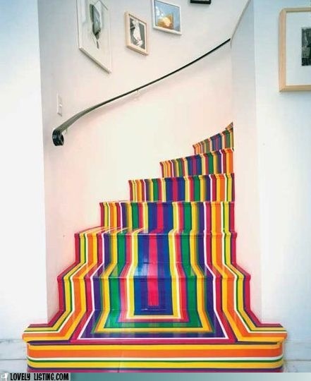 Follow the Rainbow Tape Road