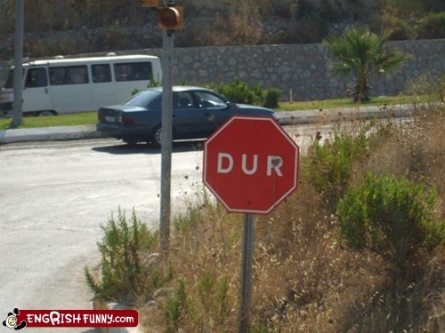 A Sign Found On The Intersection Of Herp Ave. and Derp St.