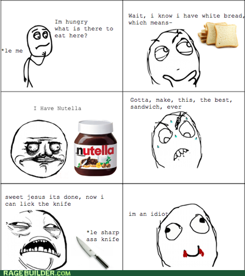 Rage Comics: A Speedy Delivery to My Bloodstream