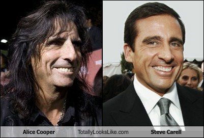 Alice Cooper Totally Looks Like Steve Carell