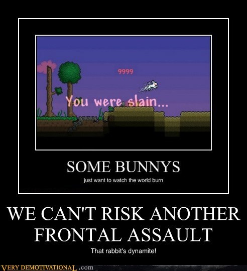 WE CAN'T RISK ANOTHER FRONTAL ASSAULT