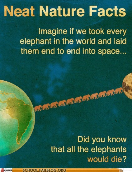 Elephants in Spaaaaaaaace!