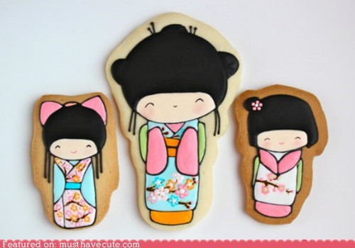 Epicute: Kokeshi Cookies