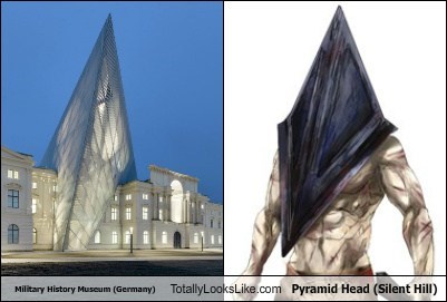 Military History Museum (Germany) Totally Looks Like Pyramid Head (Silent Hill)