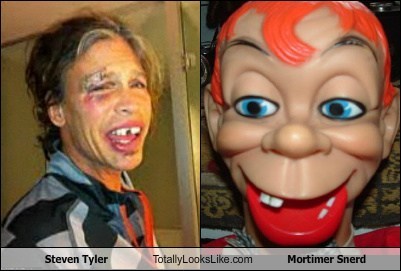 Steven Tyler Totally Looks Like Mortimer Snerd
