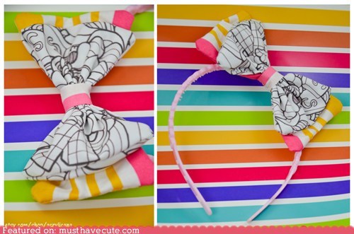 Ice Cream Treats Hair Bows