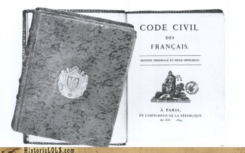 This Day in History: Napoleonic Code Approved in France