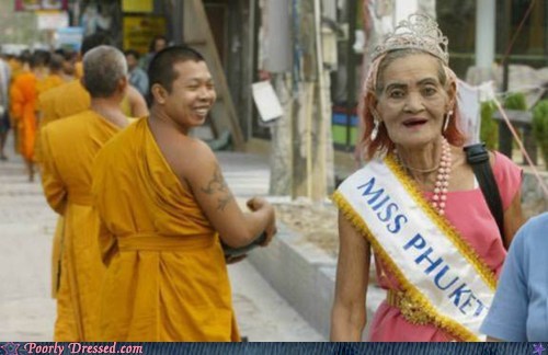 That Monk Sure Does Look Happy