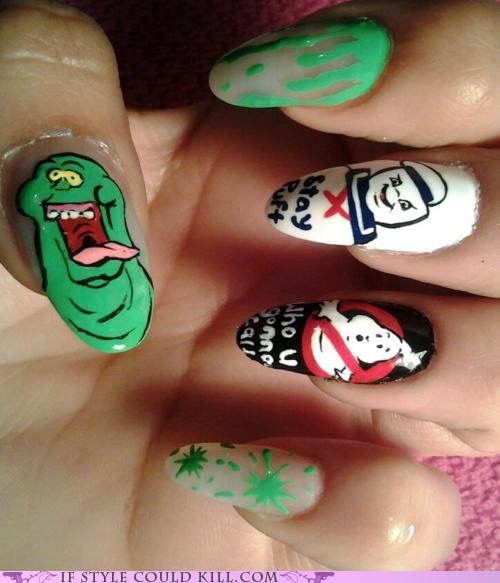 Ghostbusters Nails
