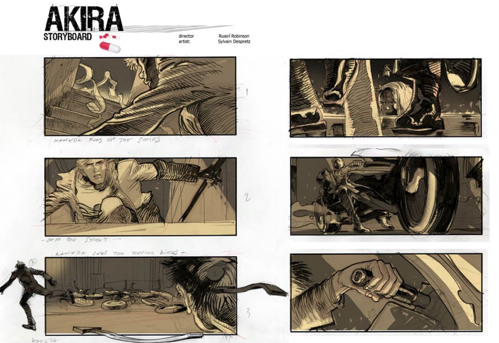 Akira Storyboards of the Day