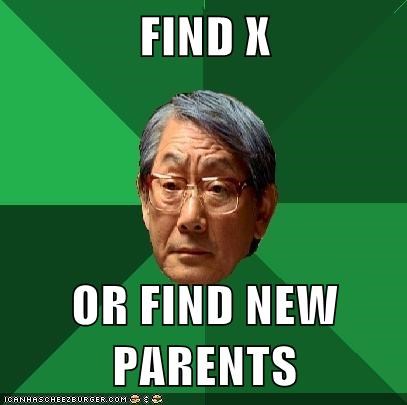 Solve for Y Am I Homeless Now?