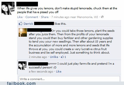 So That's What Farmville is For