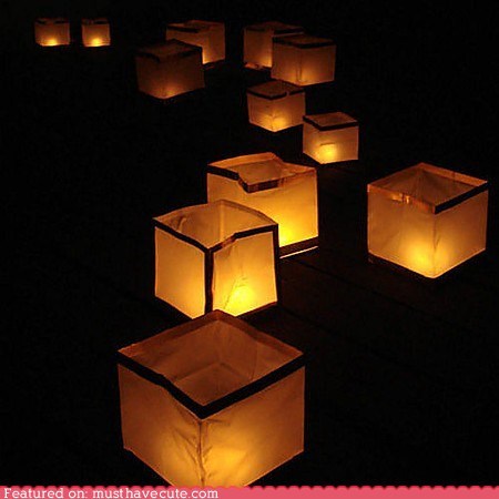 Floating Lantern Lamps