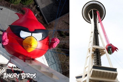 Angry Birds Space Needle of the Day