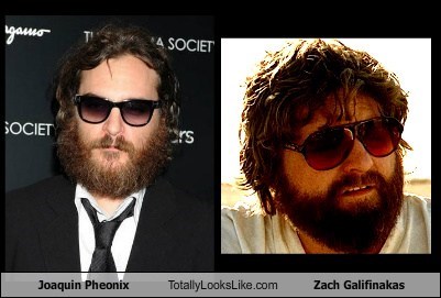 Joaquin Phoenix Totally Looks Like Zach Galifianakas