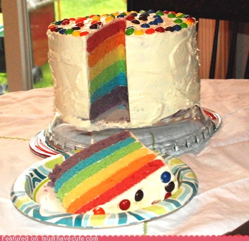Epicute: Kool Aid Rainbow Cake