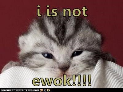 i is not  ewok!!!!