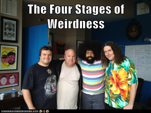 The Four Stages of Weirdness