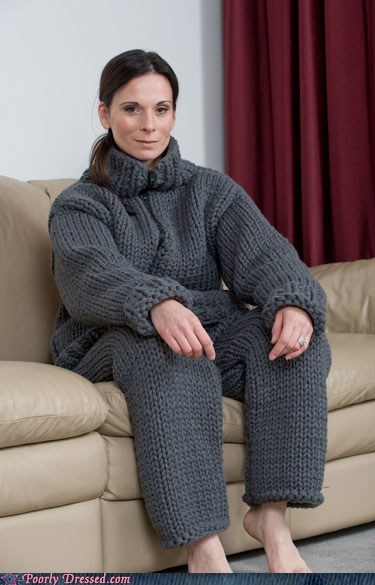Because Snuggies Were Just Too Dignified