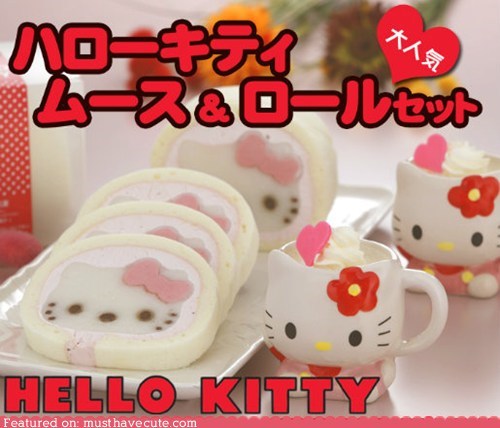 Epicute: Hello Kitty Roll Cake