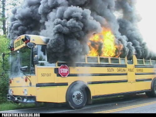 The Matchstick School Bus