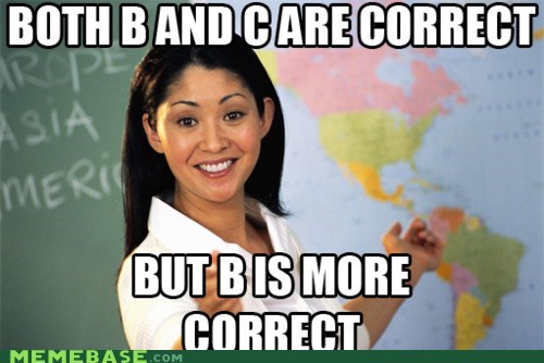 Multiple Choice Means Multiple Mistakes