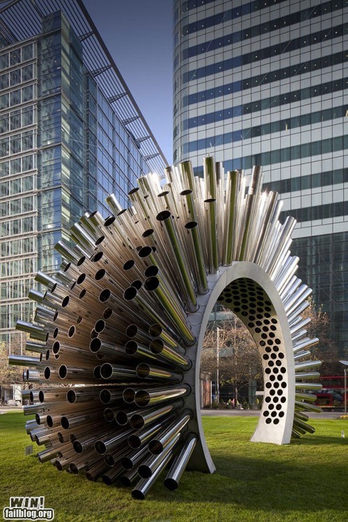 Wind-Playing Sculpture WIN