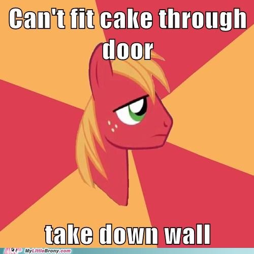 Pinkie's Always Breaking Down Walls